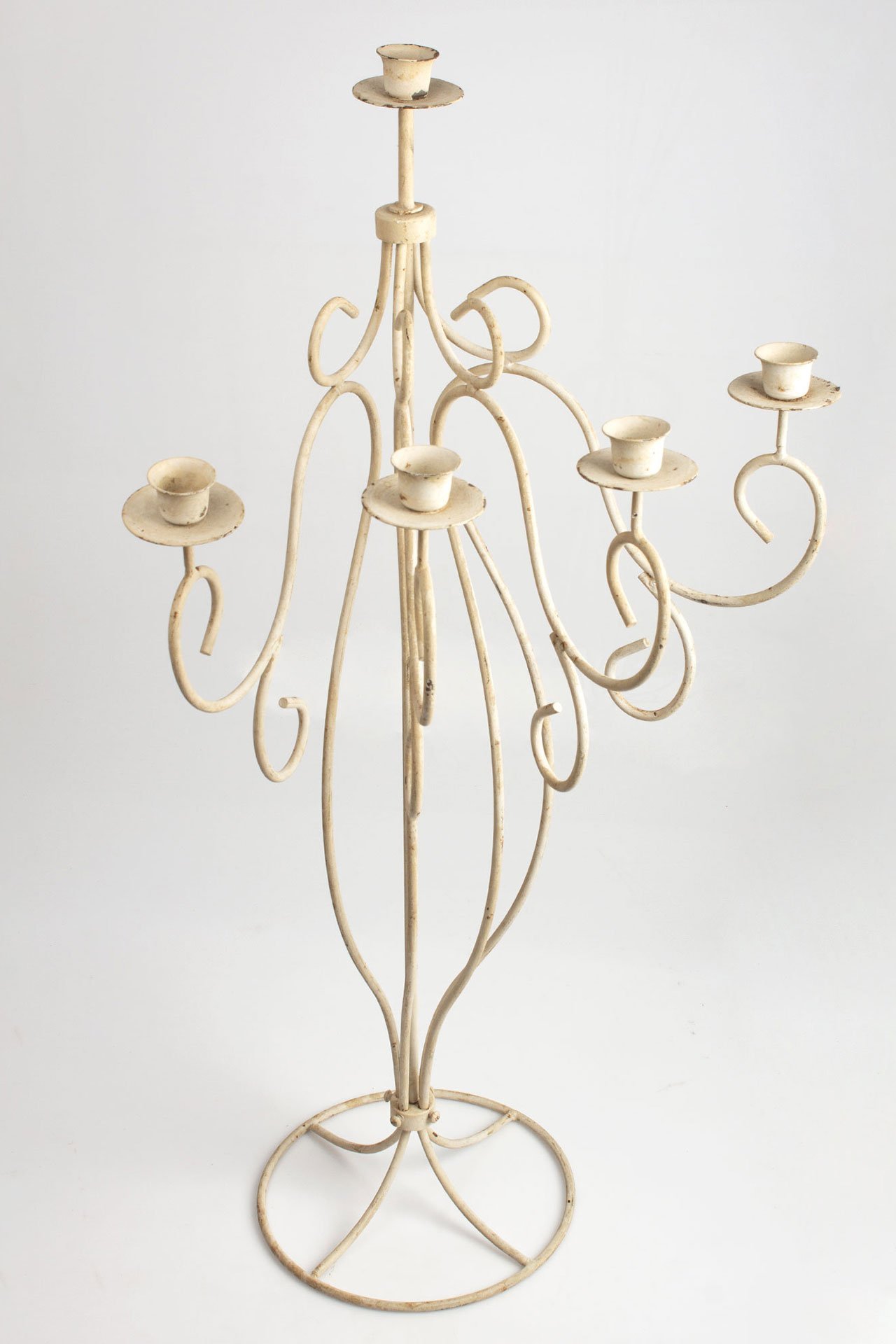 Ferforje Dört Kollu Şamdan