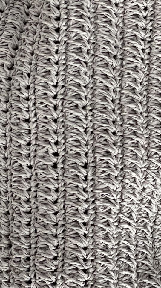 Kağıt İplikten El Örgüsü Clutch 2