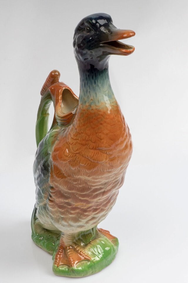 Majolica St Clement Ördek Sürahi