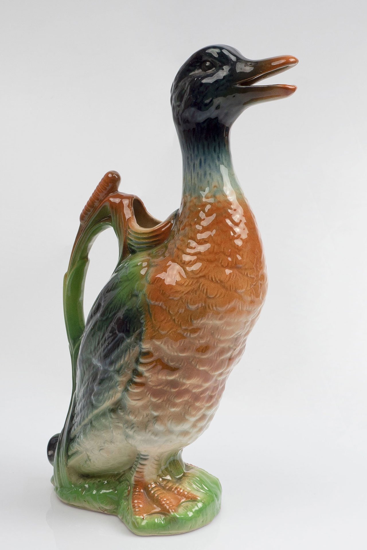 Majolica St Clement Ördek Sürahi