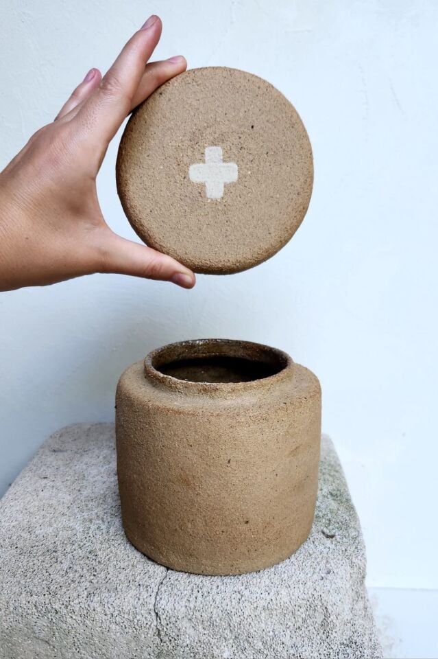Stoneware Kavanoz
