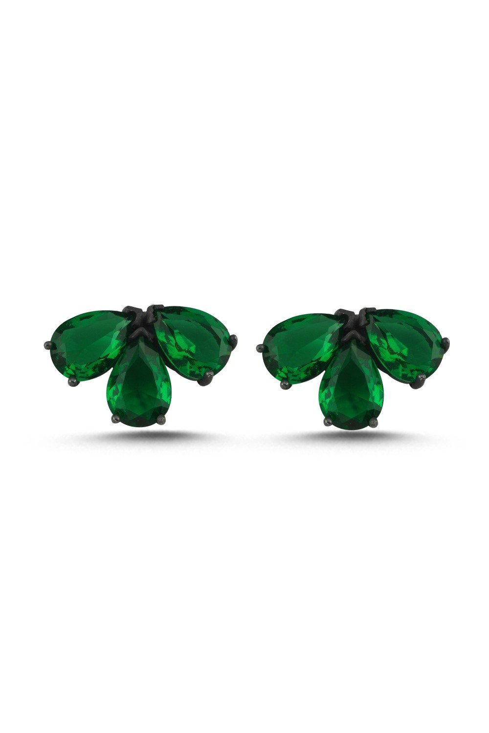 Green Crystal Earring