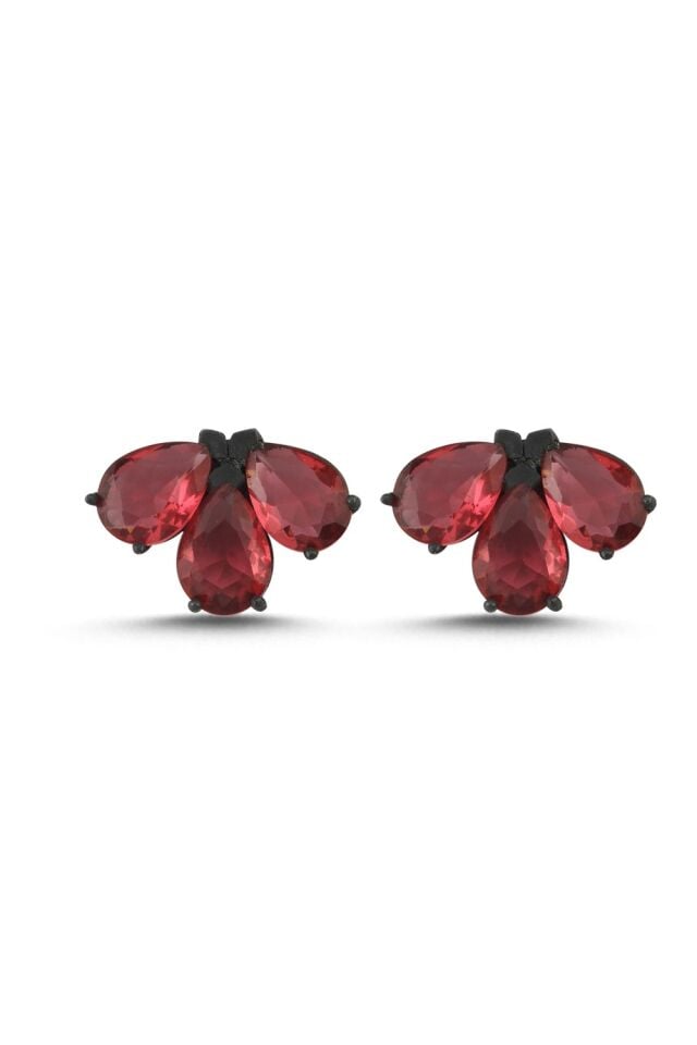 Rose Crystal Earring