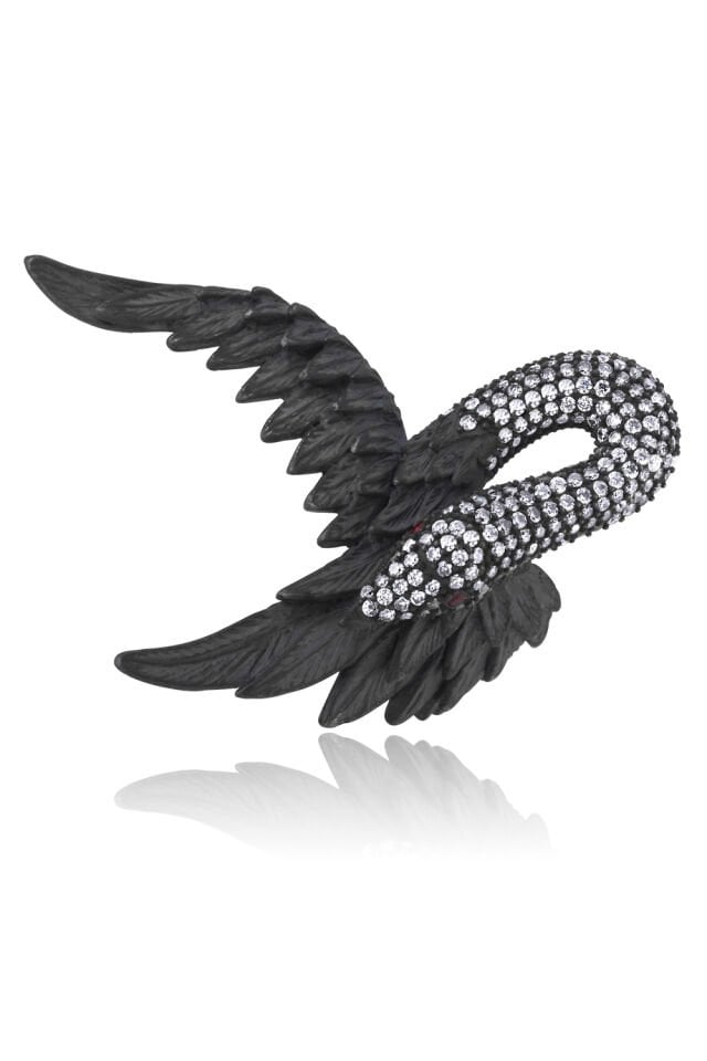 White Swan Ring