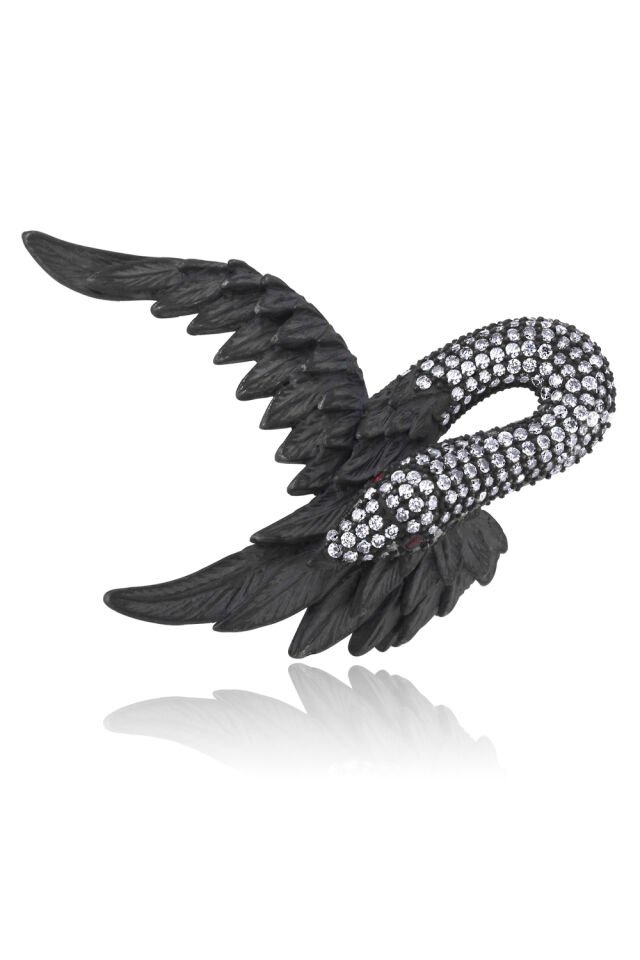 White Swan Ring