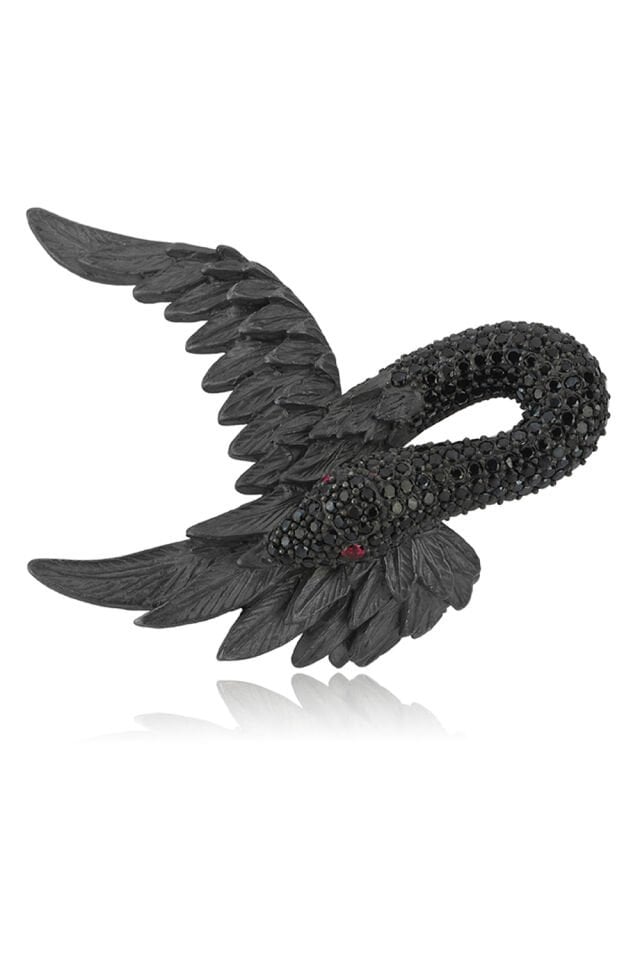 Black Swan Ring
